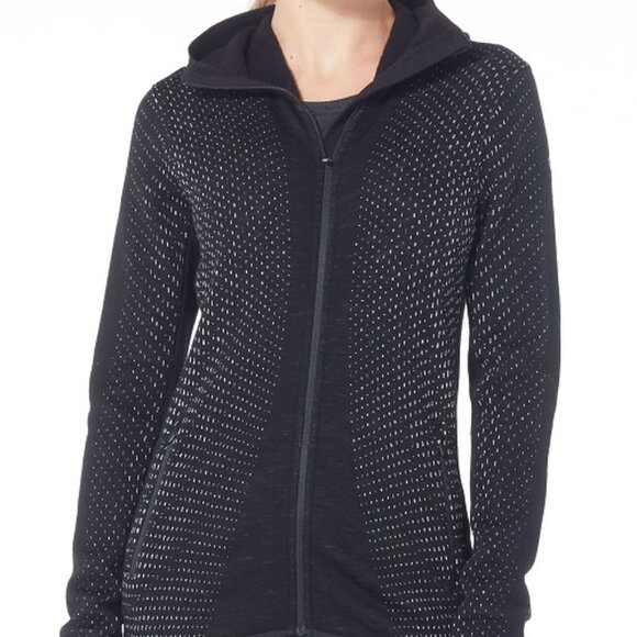 ICEBREAKER  - W ELEMENTAL LS ZIP HOOD