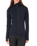 ICEBREAKER  - W DESCENDER LS ZIP HOOD