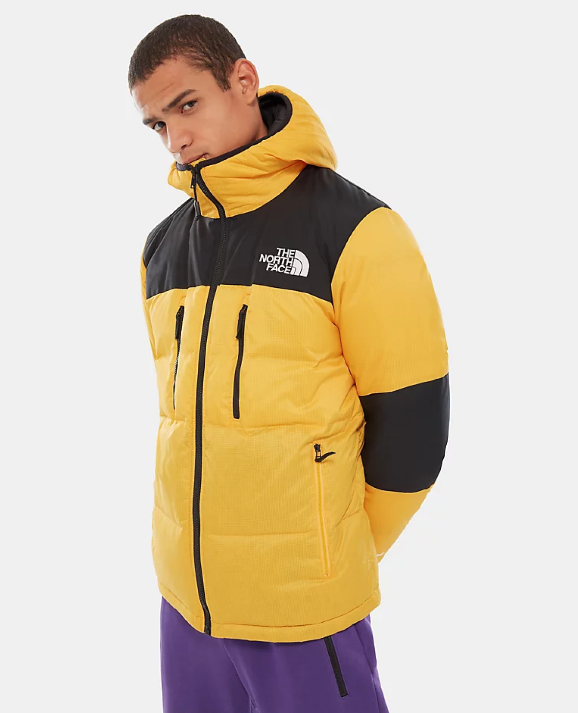 the north face m him light down hood