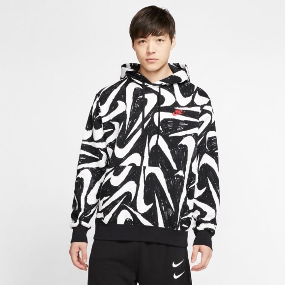 NIKE - M NSW CLUB HOODIE PO BB AOP