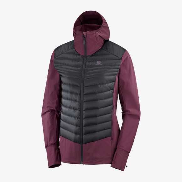 SALOMON - W HALOES DOWN HYBRID HOODIE