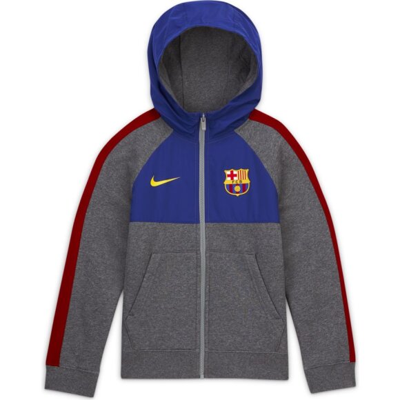 NIKE - FC BARCELONA HÆTTETRØJE DRENGE