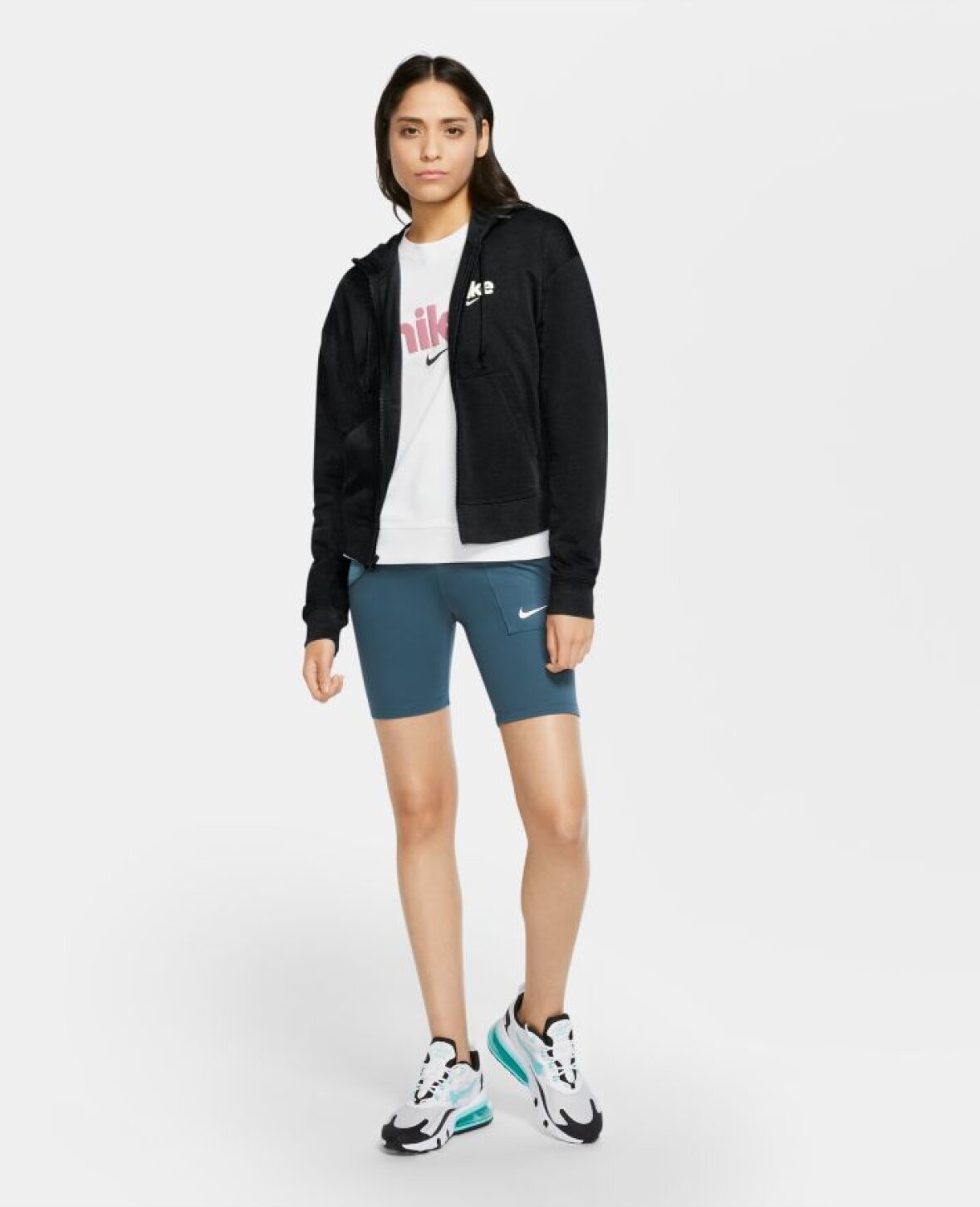 Nike w nsw hotsell hoodie fz flc
