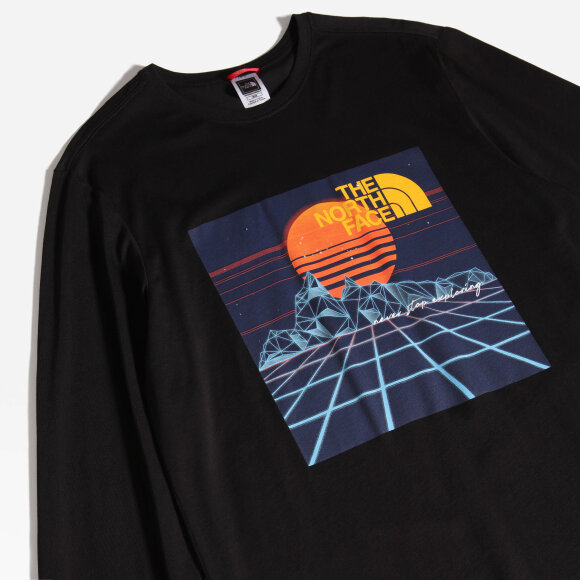 THE NORTH FACE - M LS THROWBACK TEE