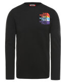 THE NORTH FACE - M LS RGB PRISM TEE