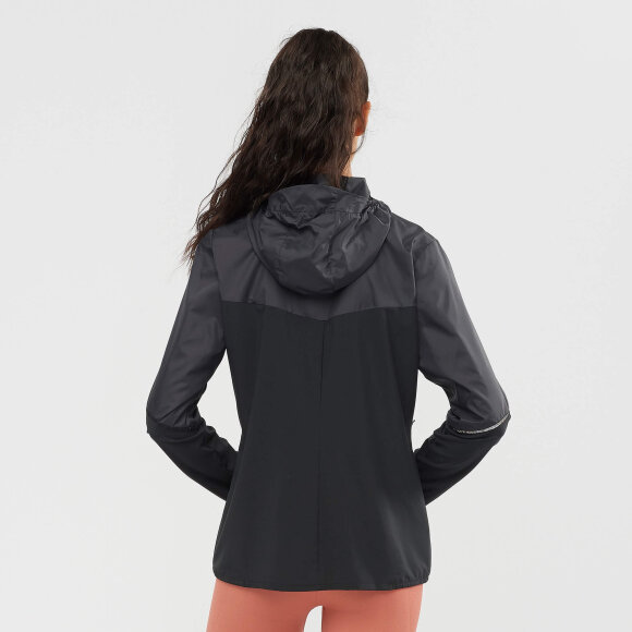 SALOMON - W AGILE FZ HOODIE