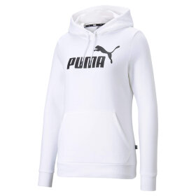 PUMA DENMARK - W ESS LOGO HOODIE FL