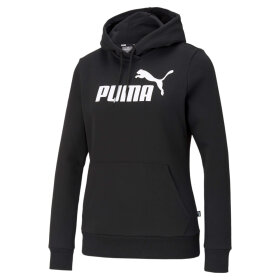 PUMA DENMARK - W ESS LOGO HOODIE FL