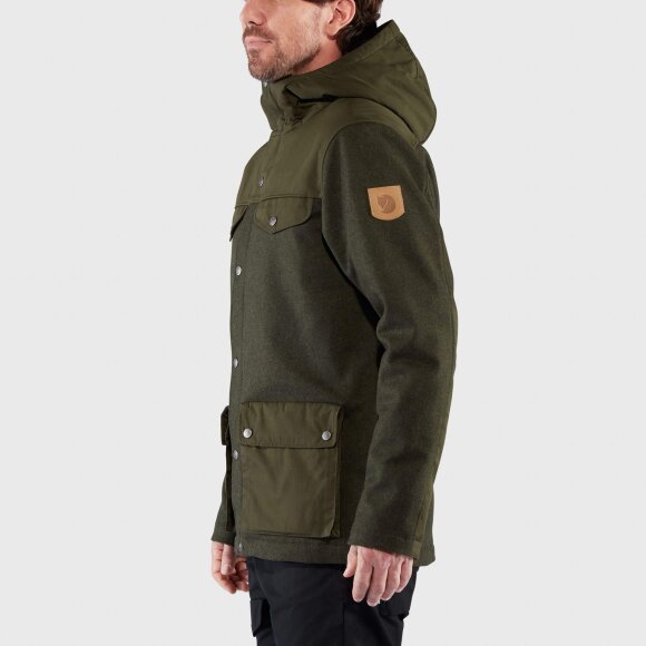 FJALLRAVEN - M GREENLAND RE-WOOL JKT