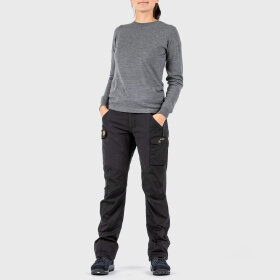 FJALLRAVEN - W NIKKA CURVED TROUSERS