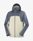 SALOMON - SALOMON HERRE VINDJAKKE OUTLINE GORE-TEX 2.5L JKT PLAZA TOUPE