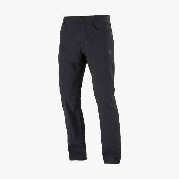 SALOMON - SALOMON HERRE VANDREBUKSER - WAYFARER ZIP OFF PANTS - SORT