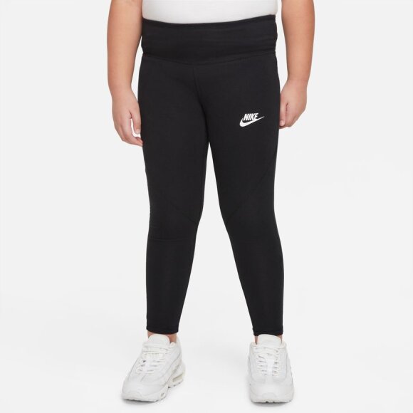 NIKE - NIKE TRÆNINGS LEGGINGS TIL BØRN PLUS SIZE GX LEGGING SORT