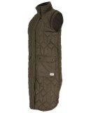 WEATHER REPORT - W BEAH LONG QUILTED VEST