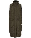 WEATHER REPORT - W BEAH LONG QUILTED VEST