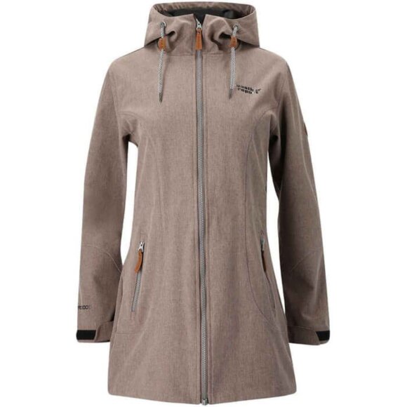 WEATHER REPORT - W LILAN MELANGE SOFTSHELL