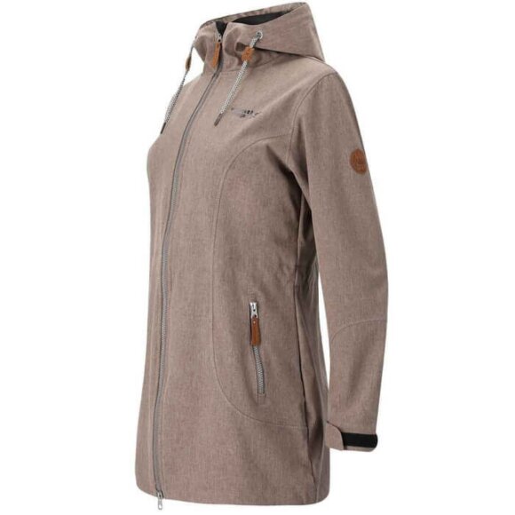 WEATHER REPORT - W LILAN MELANGE SOFTSHELL