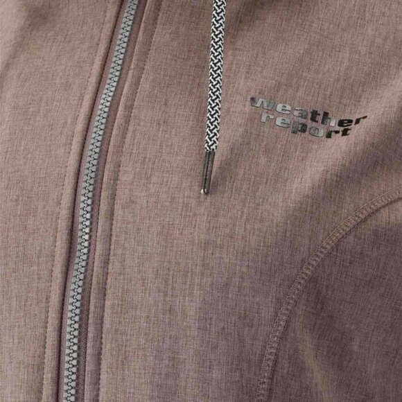 WEATHER REPORT - W LILAN MELANGE SOFTSHELL