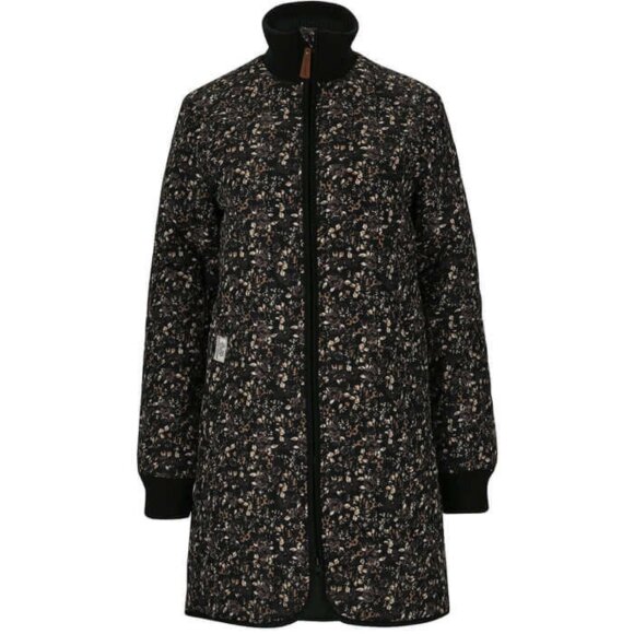 WEATHER REPORT - W FLORAL LONG AOP QUILTED JKT