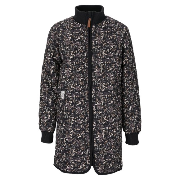 SPORTS GROUP - JR FLORAL LONG AOP QUILTED JKT