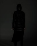 CANADA GOOSE - CANADA GOOSE DAME DUNJAKKE HYBRIDGE LITE HOODED COAT BLACK