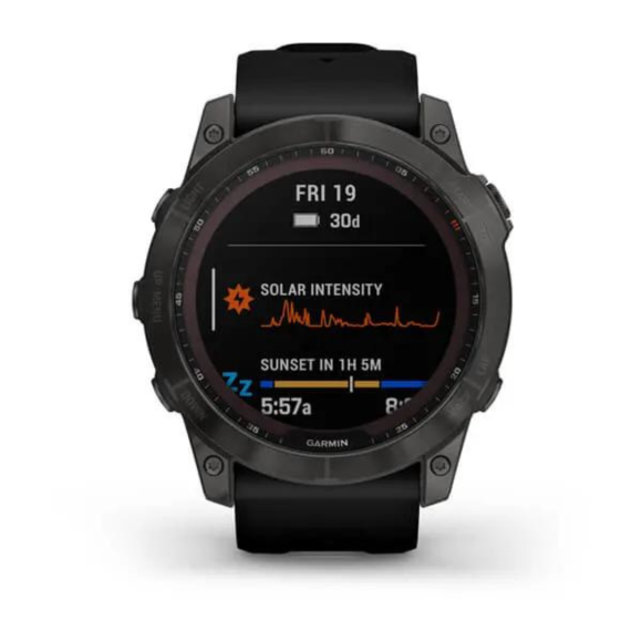 GARMIN  - FENIX 7X SAPPHIRE SOLAR EDITION