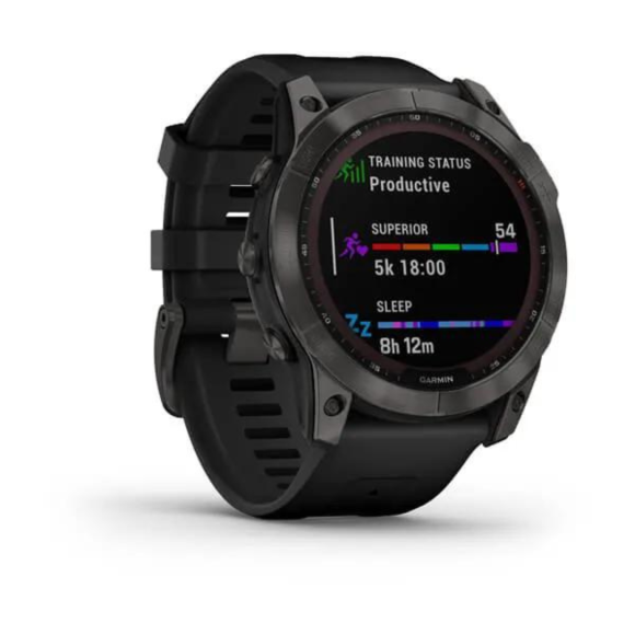 GARMIN  - FENIX 7X SAPPHIRE SOLAR EDITION