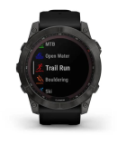 GARMIN  - FENIX 7X SAPPHIRE SOLAR EDITION