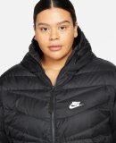 NIKE - NIKE DAME LØBEJAKKE SPORTSWEAT WIND JACKET PLUS SIZE