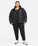 NIKE - NIKE DAME LØBEJAKKE SPORTSWEAT WIND JACKET PLUS SIZE