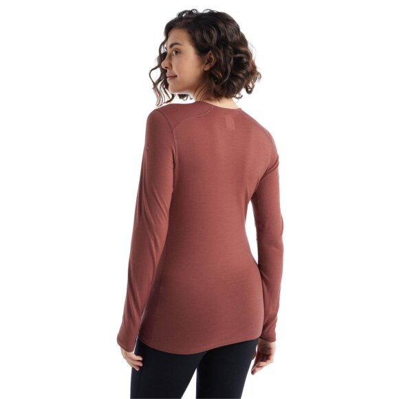 ICEBREAKER  - ICEBREAKER DAME MIDLAYER W 200 OASIS LS CREW