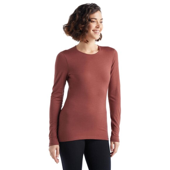 ICEBREAKER  - ICEBREAKER DAME MIDLAYER W 200 OASIS LS CREW