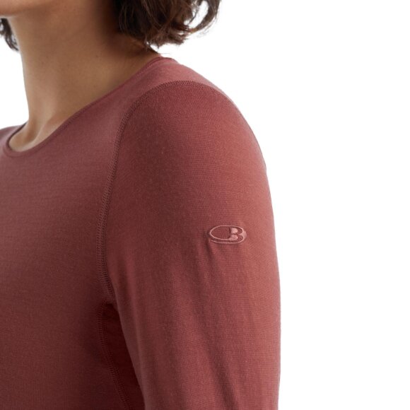 ICEBREAKER  - ICEBREAKER DAME MIDLAYER W 200 OASIS LS CREW