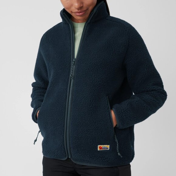 FJALLRAVEN - W VARDAG PILE FLEECE JKT