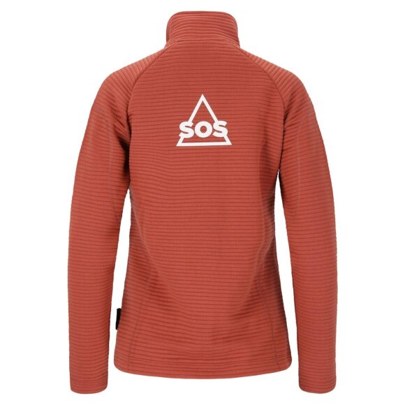 SOS LIFESTYLE - W MUJU FULL ZIP MIDLAYER