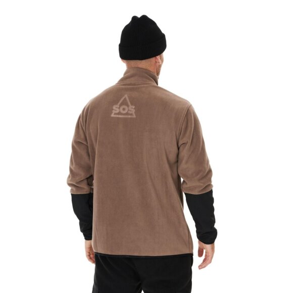 SOS LIFESTYLE - M LAAX HALF ZIP FLEECE