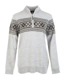 WHISTLER - W FLASH HALF ZIP KNIT SWEATER