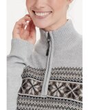 WHISTLER - W FLASH HALF ZIP KNIT SWEATER