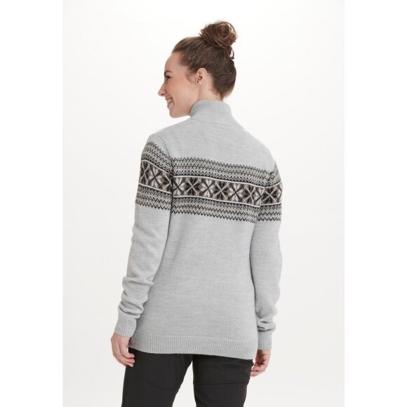 WHISTLER - W FLASH HALF ZIP KNIT SWEATER