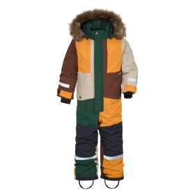 DIDRIKSONS - KIDS BJÖRNEN COVERALL MULTICOLOR