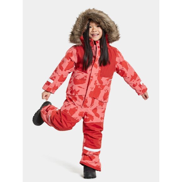 DIDRIKSONS - KIDS BJÖRNEN COVERALL PRINTED