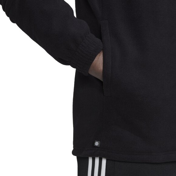 ADIDAS  - ADIDAS HERRE FLEECEJAKKE TREFOIL FLEECE TEDDY