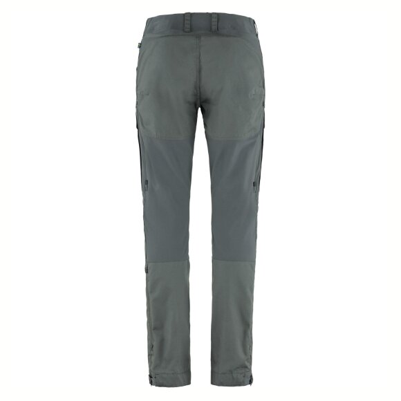 FJALLRAVEN - FJALLRAVEN DAME VANDREBUKSER W KEB TROUSERS CURVED SHORT BASALT
