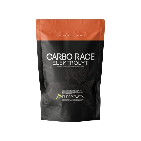 PurePower - CARBO RACE ELEKTROLYT APPELSIN