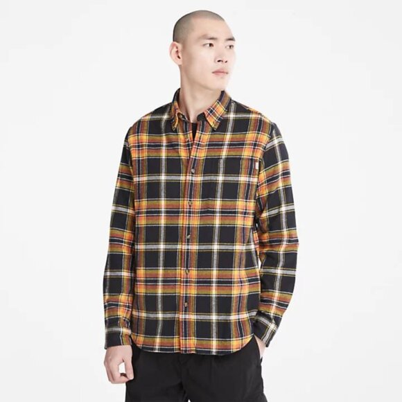 TIMBERLAND - M FLANNEL PLAID SHIRT