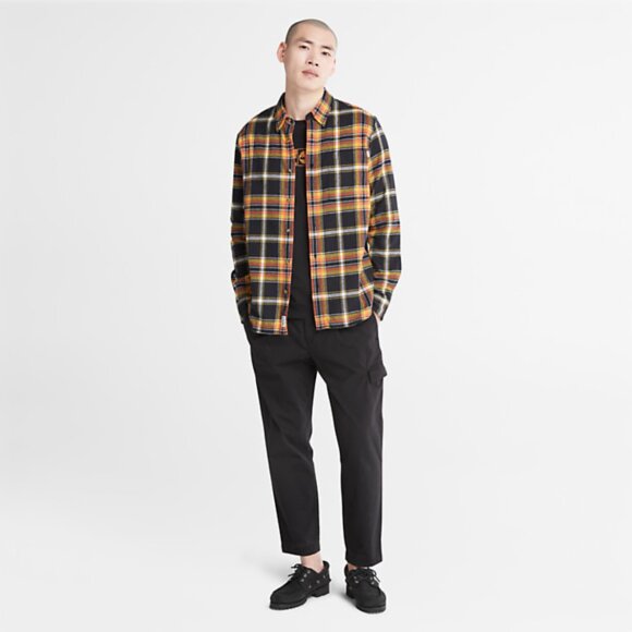 TIMBERLAND - M FLANNEL PLAID SHIRT