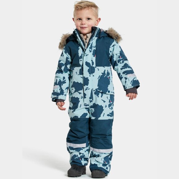 DIDRIKSONS - KIDS BJÖRNEN COVERALL PRINTED