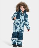 DIDRIKSONS - KIDS BJÖRNEN COVERALL PRINTED