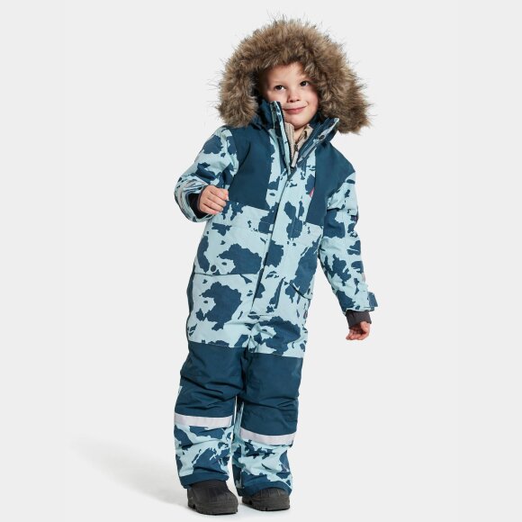 DIDRIKSONS - KIDS BJÖRNEN COVERALL PRINTED