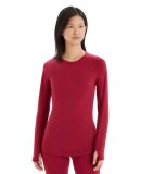 ICEBREAKER  - ICEBREAKER DAME MIDLAYER W 200 ZONE LS CREWE